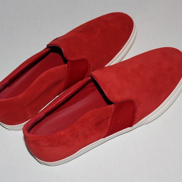 VINCE FENTON JASPER PRFORTD SUEDE SLIP ON SNEAKER main image 3